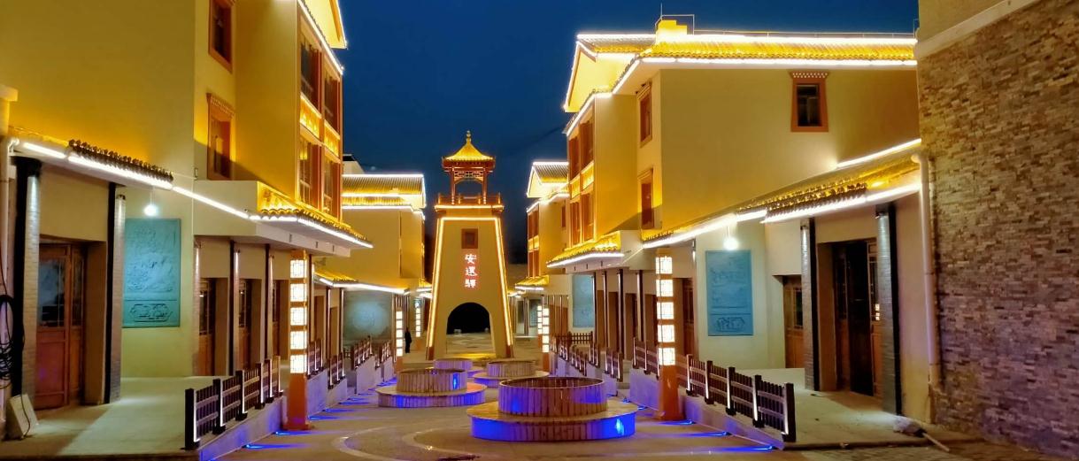 樓體LED亮化，打造絢麗迷人夜景