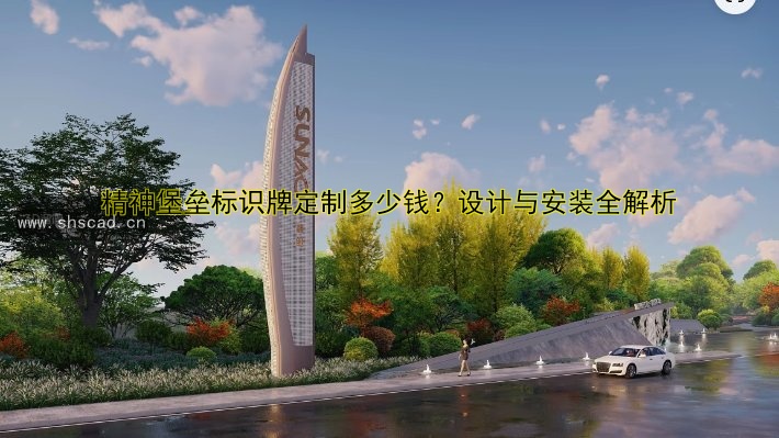 精神堡壘標識牌定制多少錢？設計與安裝全解析